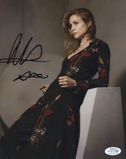 Niamh Algar Sexy Autographed Signed 8x10 Photo ACOA