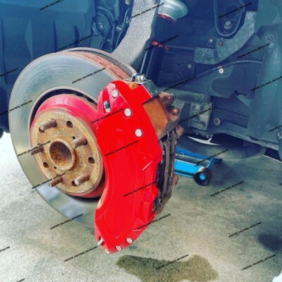 4PCS Red Brake Caliper Covers For Infiniti & Lexus RX350 GX460 IS250 IS300 - GTSR
