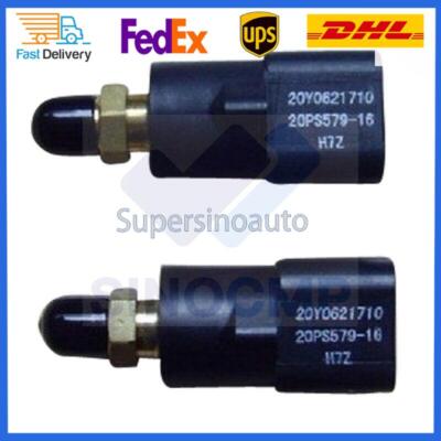 2PCS PC200-6 Pressure Sensor 20Y-06-21710 20PS579-16H72 For Komatsu Excavator US
