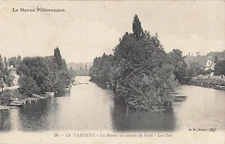 94 LA VARENNE LA MARNE EN AMONT DU PONT - 43962