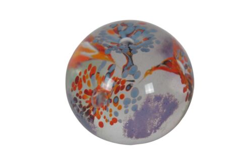 6 Vintage Hand Blown Studio Art Glass Paperweights Jim Karg Eikholt CH - Picture 2 of 12