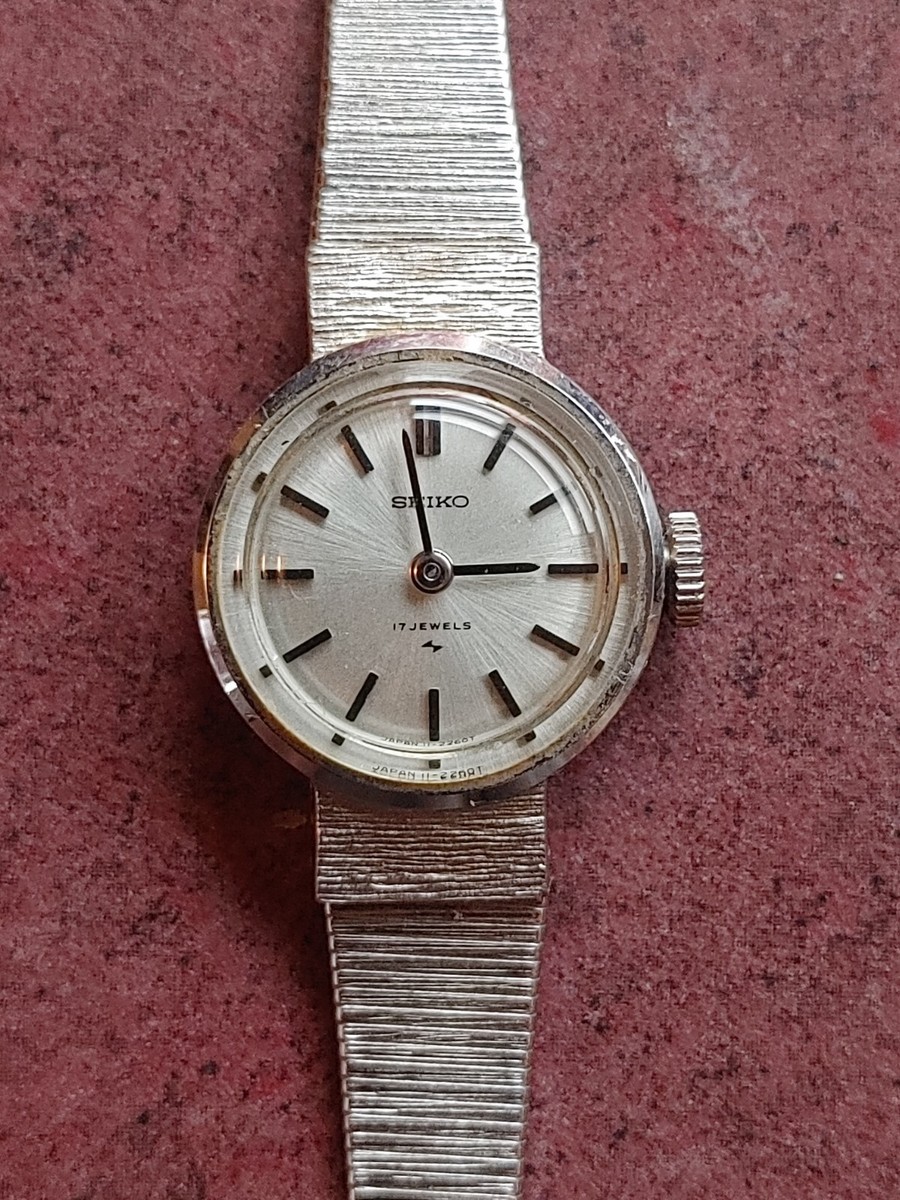 Rare Vintage Japanese Seiko 17 Jewels Ladies Watch | eBay