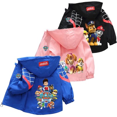 PAW Patrol Kinder-Hoodie Herbstjacke mit Reißverschluss für Jungen & Mädchen