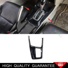 For Honda Civic 9th 2012-2015 Black Wood Central Console Gear Shift Frame Trim For Honda Civic 9th 2012-2015 Black Wood Central Console Gear Shift Frame Trim