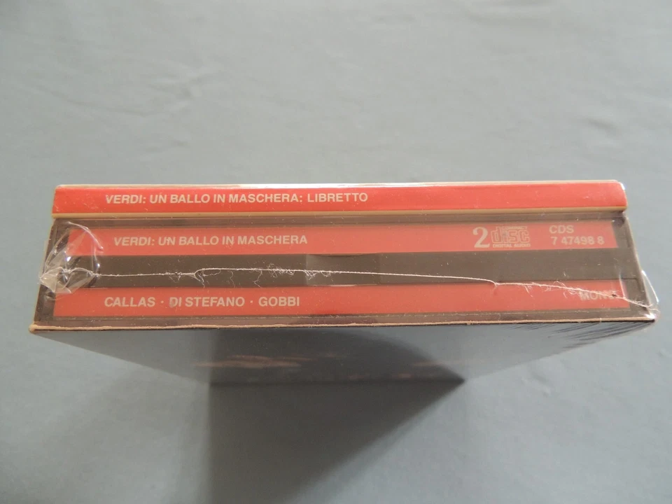 2 CD Box Maria Callas Verdi Un Ballo In Maschera Emi Germany | Sealed Neu OVP - Bild 2 von 4