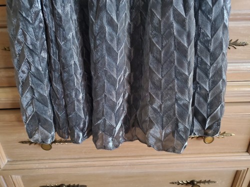 Ladies Shiny & FUN Midi Skirt! Shimmery & Comfy! NWT! Sz:M~ - Picture 6 of 23