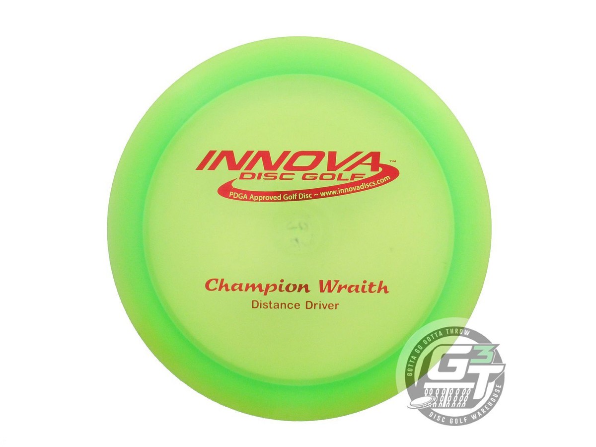 NOS Innova Champion Wraith 164g Lime Red Foil PFN Distance Driver
