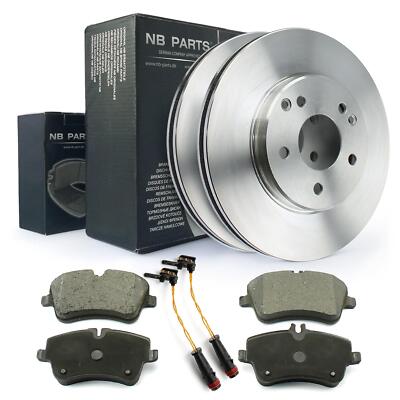 Bremsscheiben 288mm Bremsbeläge vorne für Mercedes-Benz C-Klasse W203 CLK SLK