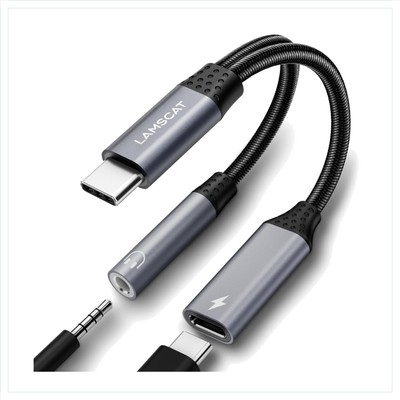 HiFi USB C auf Klinke Adapter und 60W Schnellladegerät für alle USB C Geräte
