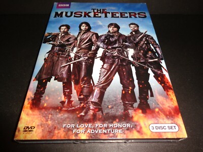 THE MUSKETEERS-d'Artagnan & 3 musketeers fight for thrill, love-3 Disc Set--DVD