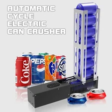 Automatic Electric Can Crusher, Can Crushers for Recycling 8oz 12oz & 16oz Cans,
