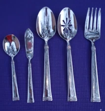 MIKASA Stainless ROPE  18/10 5-PIECE HOSTESS SET