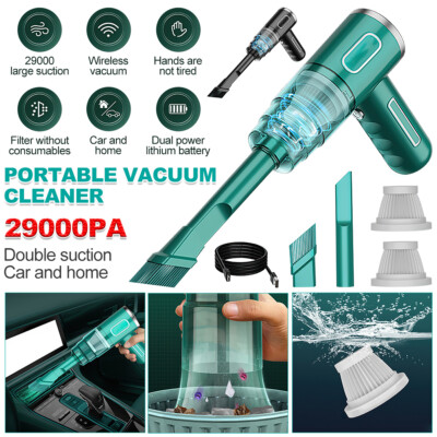 29000PA Cordless Hand Held Vacuum Cleaner Mini Portable Car Auto Home Wireless