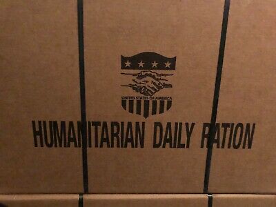 1 Case Of 10 Mre Humanitarian Daily Ration Hdr Prepper Camp Hunting Survival Ebay