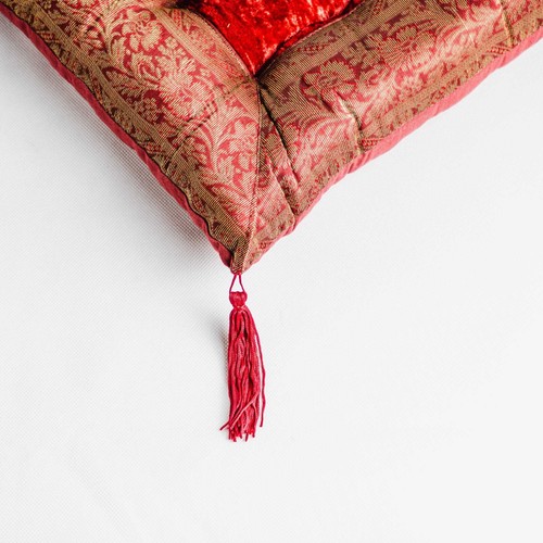 Indische Sitzpuff Sitzkissen Bodenkissen Yogakissen Orientalisches Kissen Indien - Bild 27 von 85