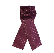 Equetech Self-Tying Pin Spot / Polka Dot Stock - Dressage - Showing - Eventing