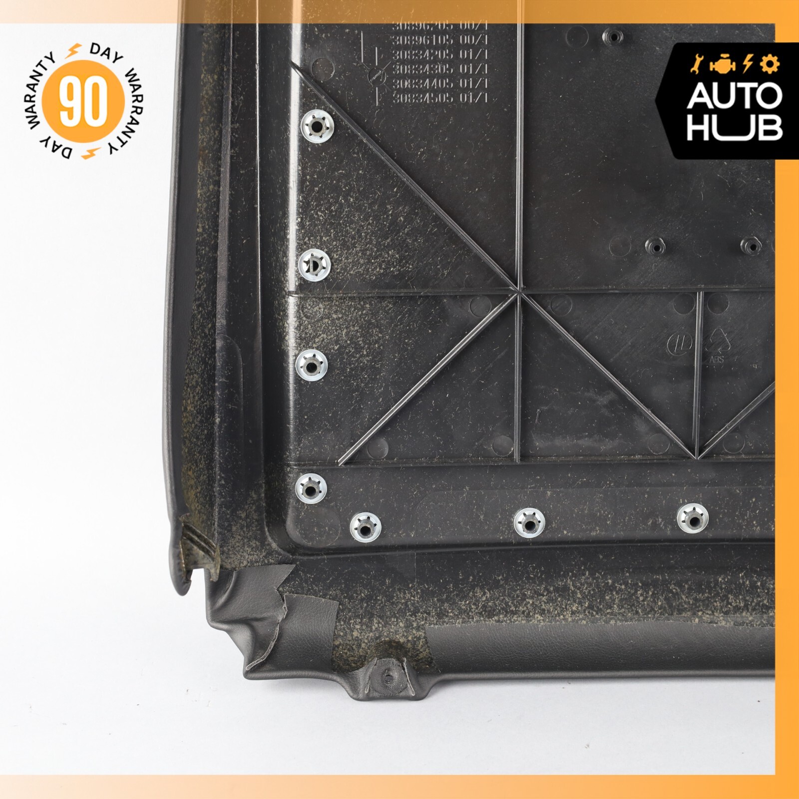 09-13 Maserati Quattroporte Back Panel Seat Cover Front Left or Right Side OEM