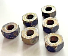 6x RIGHT side LUG NUT M35 M35A3 ROCKWELL M35A2 A3 m35 a2 MILITARY 2.5 TON