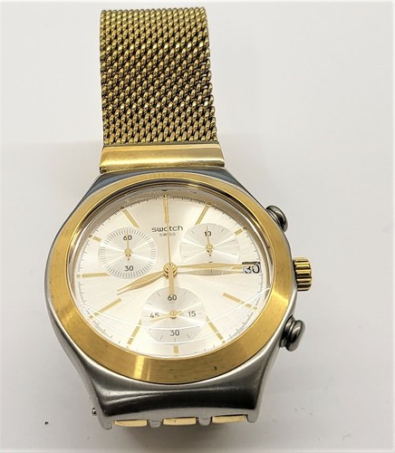 SWATCH IRONY CHRONO - YCS592G - Glamaster - Lightly Used 7610522288850 |  eBay