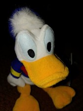 Donald Duck 8" Plush Mini Bean Bag The Disney Store