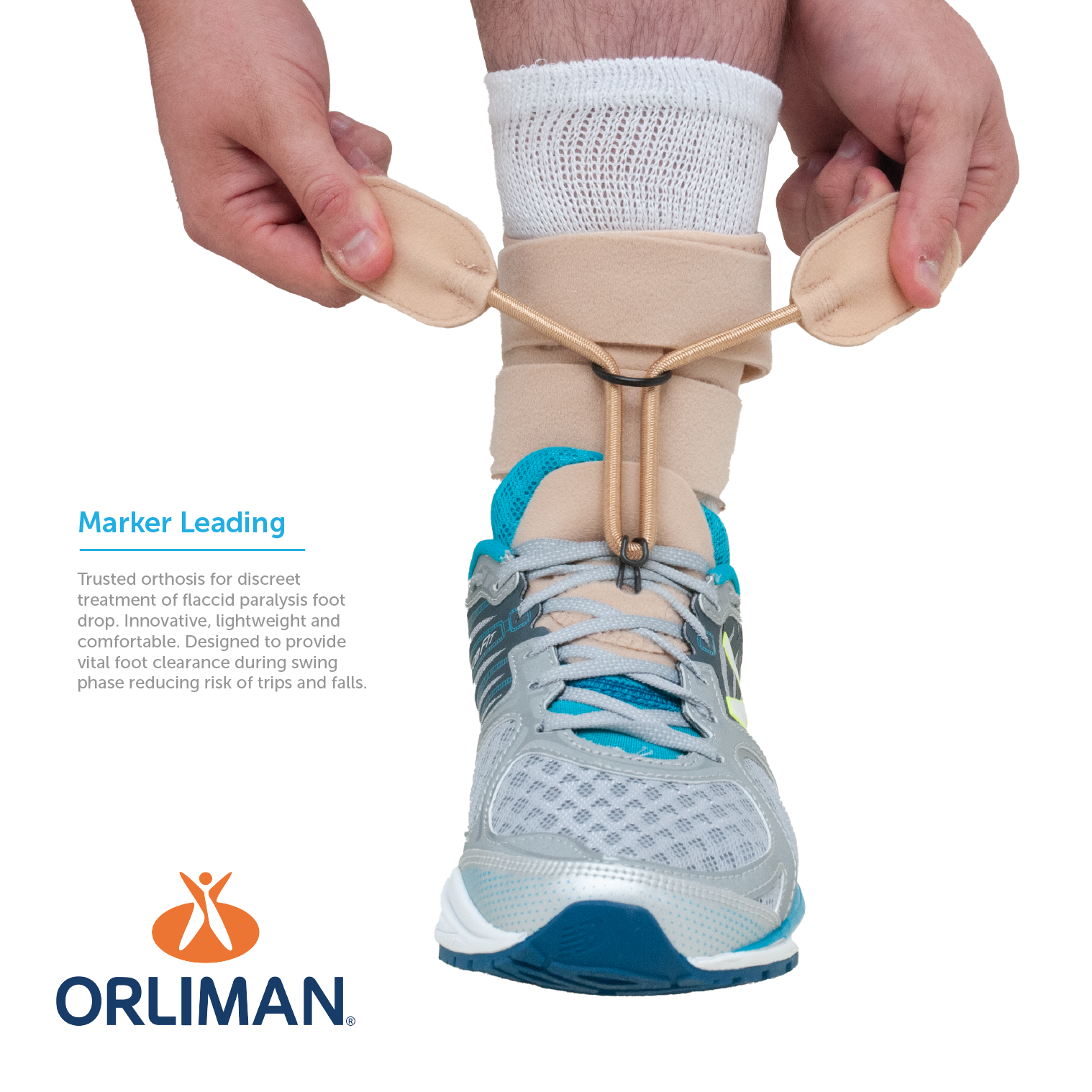 Boxia Drop Foot Support, Foot Drop AFO, Foot Up For Stroke & Nerve