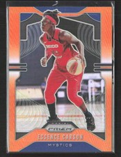 2020 Panini Prizm WNBA #46 Essence Carson Orange #/65 Washington Mystics (JB)