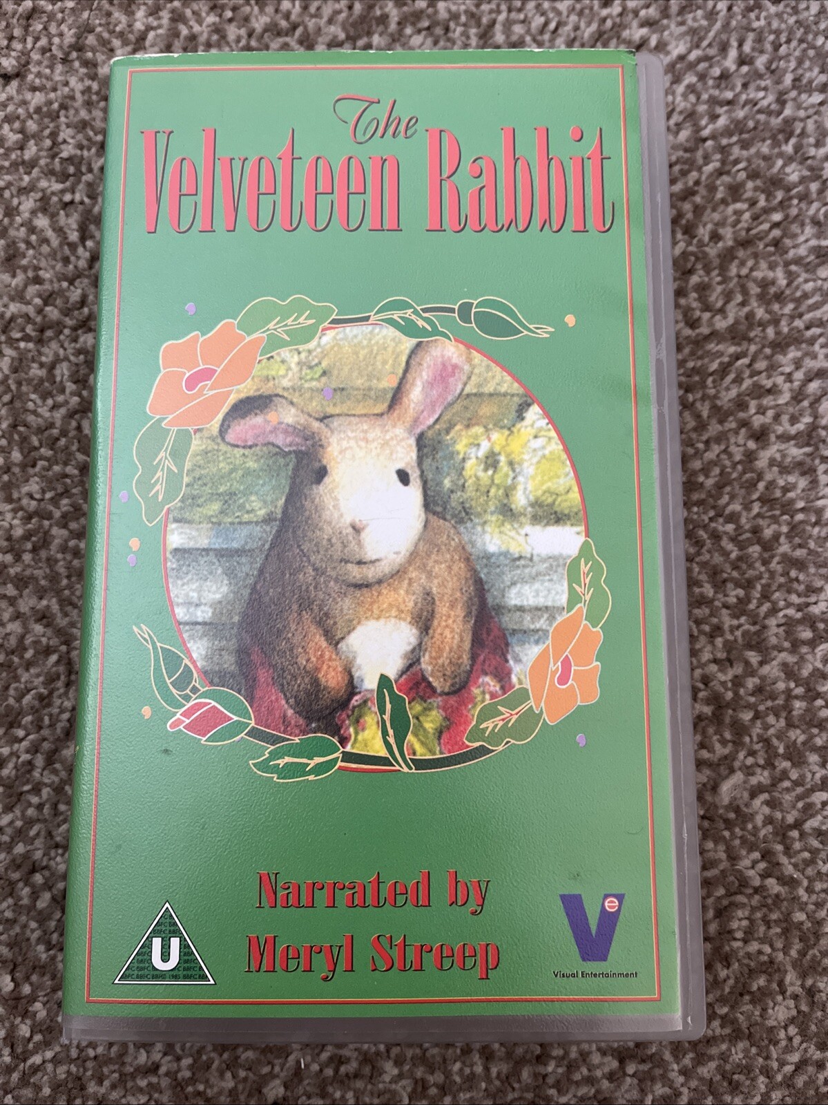 The Velveteen Rabbit VHS Video Tape Narrated by Meryl Streep