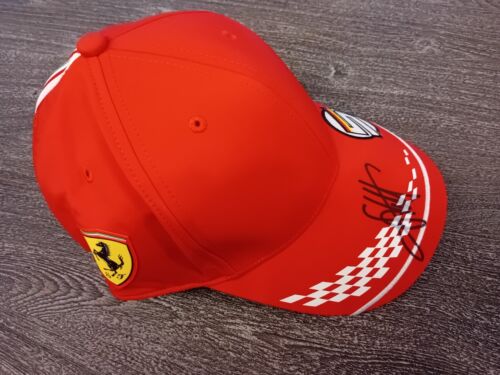 Sebastian Vettel Original Pro Athlete Cap Ferrari F1 (2020) / HANDSIGNIERT / RAR - Bild 6 von 10