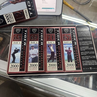 【特】NIKE Tiger Woods Collector Series 1＆2 Nike Tiger Woods Collector 2000 US Open Series 1 Dozen Golf Balls