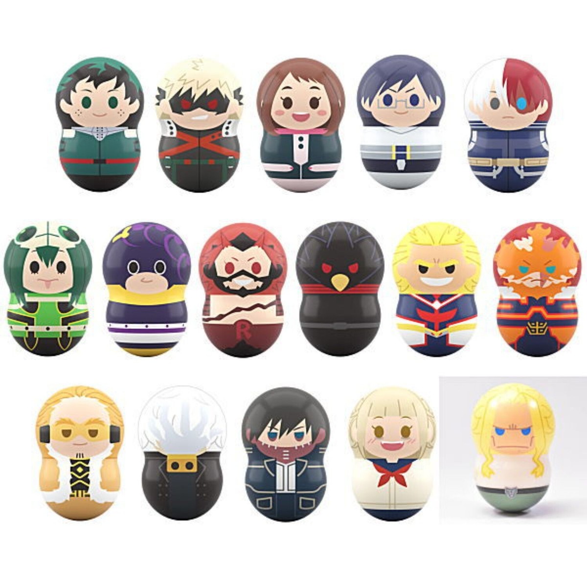 Coo'nuts My Hero Academia BANDAI Collection Toy 16 Types Full Comp