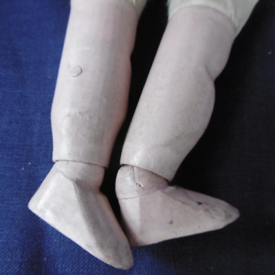 Poupée Ancienne 36 Cm – Tête/collectte Biscuit Heubach Ou Handwerck (HT)