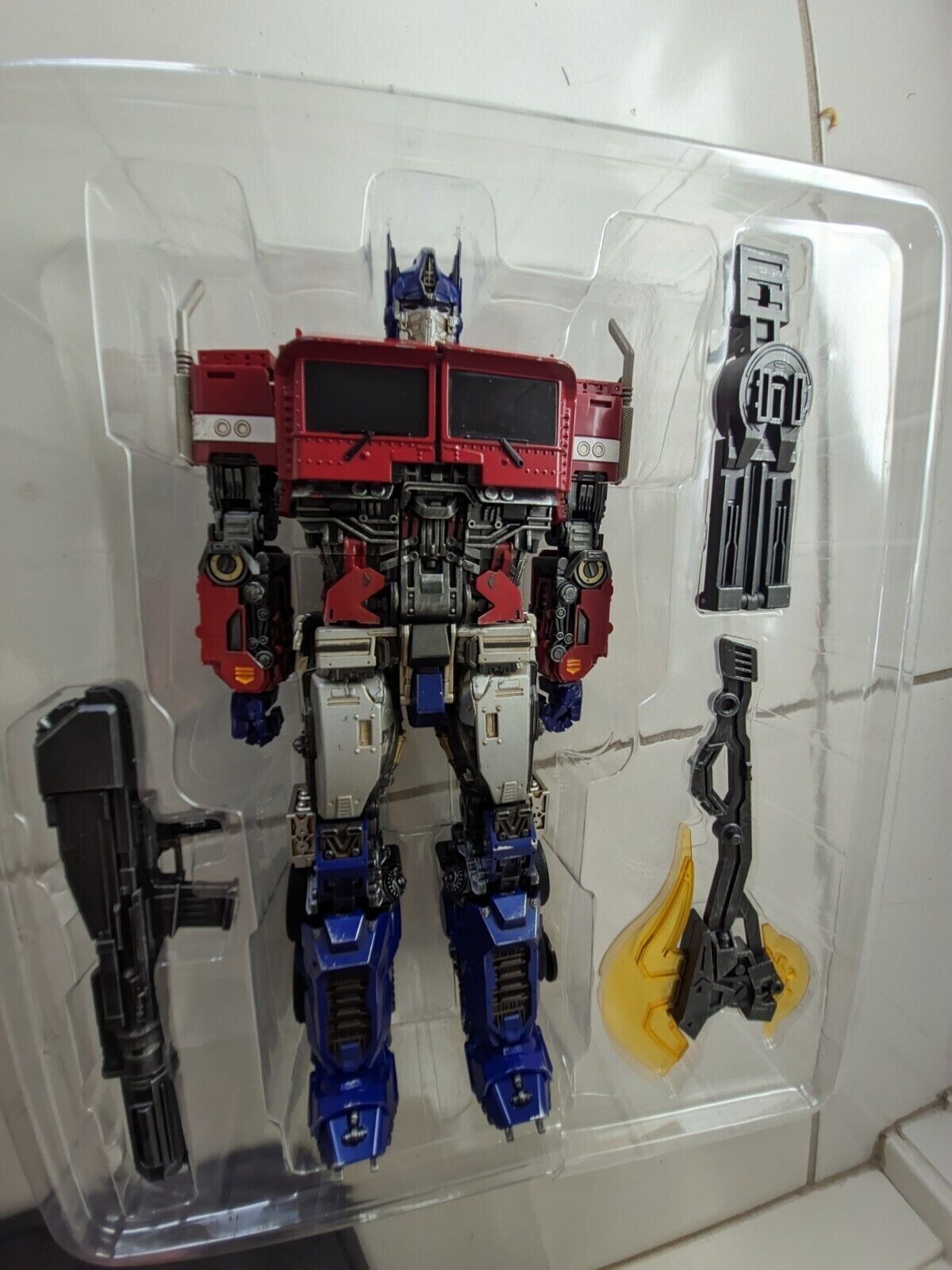 WJ Action Figure Toys M09 Metal Leader Optimus Prime Robot G1