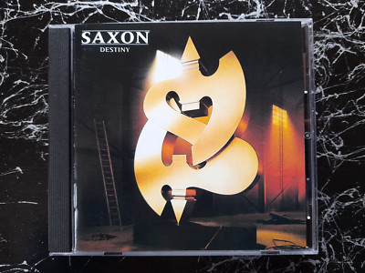 SAXON - Destiny * 1988 * AXE KILLER - PIC-CD - Reissue + 3 more  * FRANCE / 2001