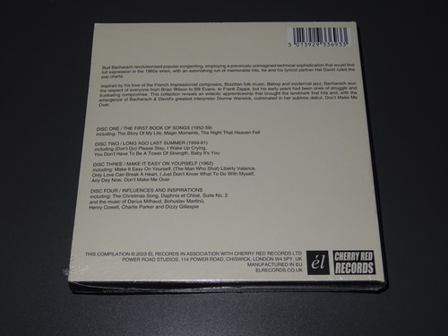 BURT BACHARACH - DREAM BIG, FIRST DECADE / 4-CD-BOX-SET 2023 OVP! SEALED! - Bild 2 von 2