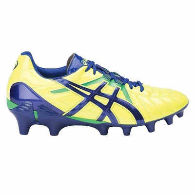 asics football boots yellow