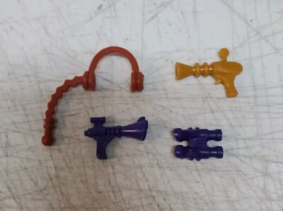 1991 Playmates, Disney: Darkwing Duck & Launchpad McQuack Accessory Lot *READ*