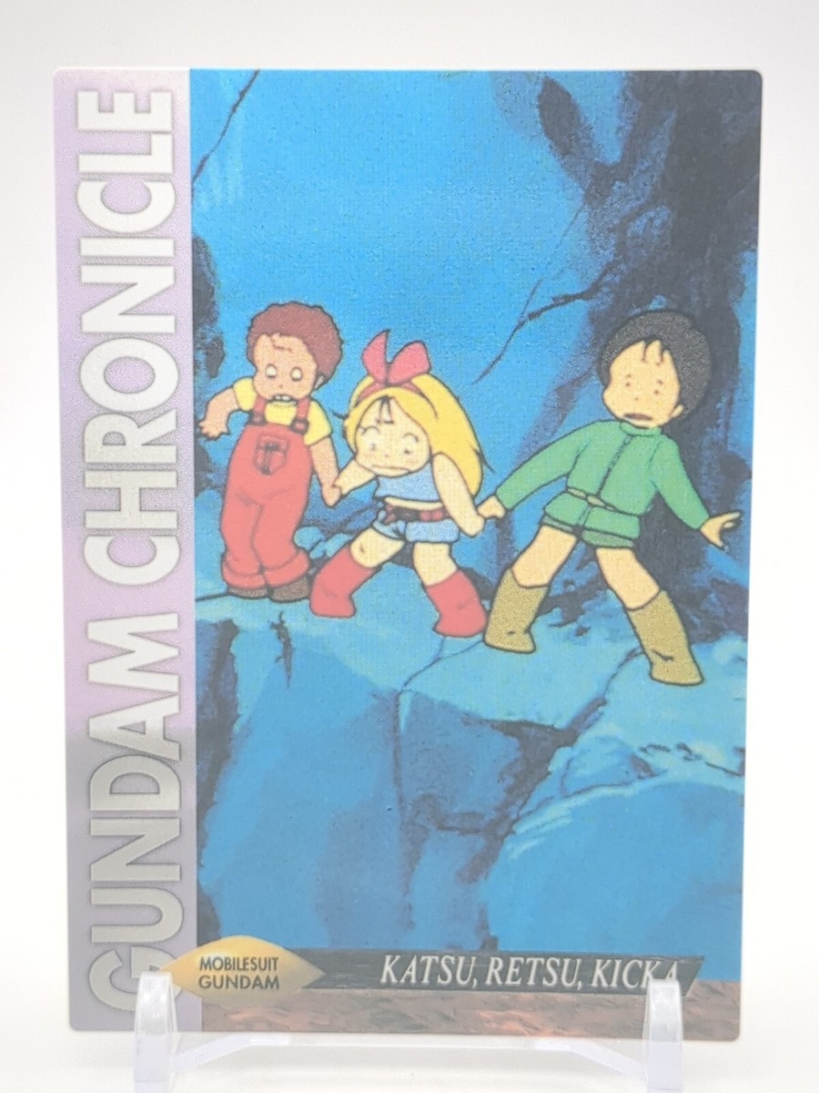 Katz Letz Kikka #18 of 99 GUNDAM CHRONICLE Carddass Masters Card