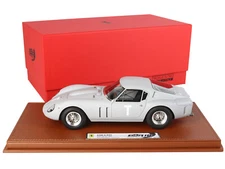 FERRARI 250 GTO TEST MONZA (1961) & DISPLAY CASE LTD ED 1/18 MODEL CAR BBR 1855
