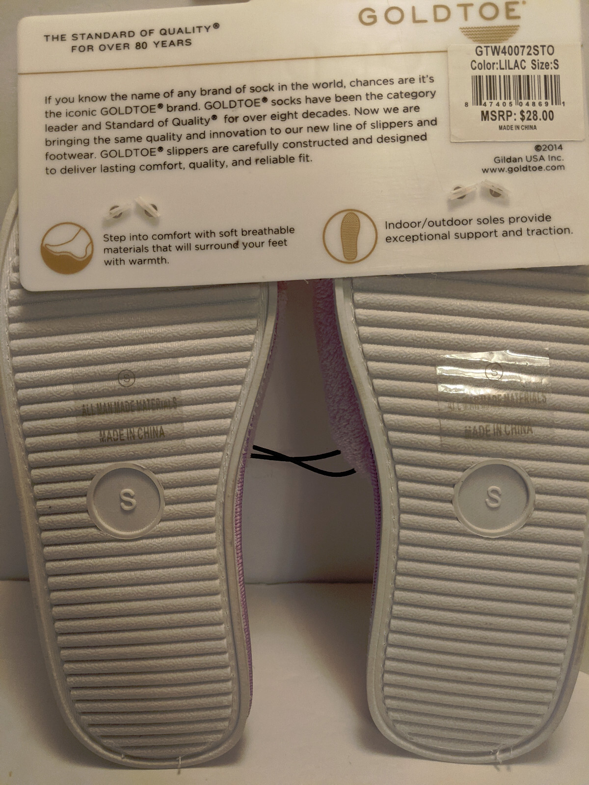 PANTOFOLA D’ORO GOLD Pantofole Donna Piccole (6 7) LILLA Solette Memory Foam Femminile Fluff