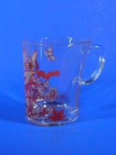 SENSEO DOUWE EGBERTS TORD BOONTJE DESIGN KAFFEE TASSE GLAS ROT COFFEE CUP MUG