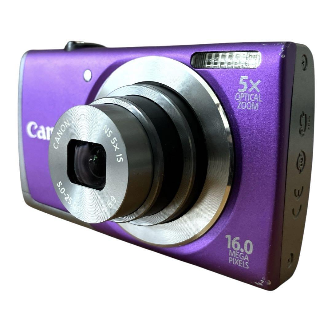 Canon PowerShot A3500 IS Purple Zoom 5x15 16.0MP Compact Canon PowerShot A3500 IS Purple Zoom 5x15 16.0MP Compact