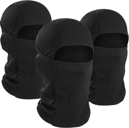 3 Pieces Balaclava Face Mask of Men - Ski Mask, Breathable Elastic Fit & Perfect