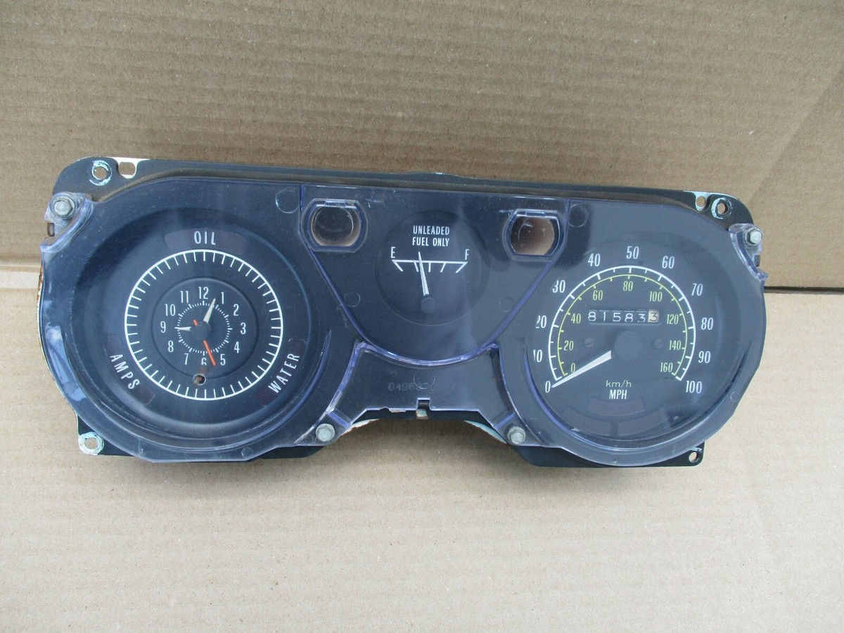 1976 1977 1978 1979 1980 1981 pontiac trans am firebird dash