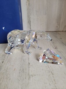 Swarovski Siku Polar bear 1053154 crystal home decor figure