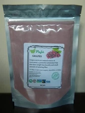 GRAPES powder 8oz 1/2LB - antioxidant red resveratrol, weight loss - PAJE