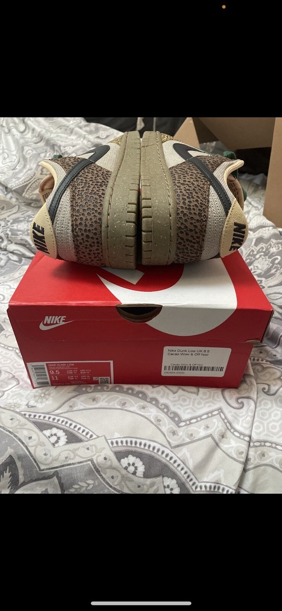 Nike Dunk Low Safari Cacao Off Noir