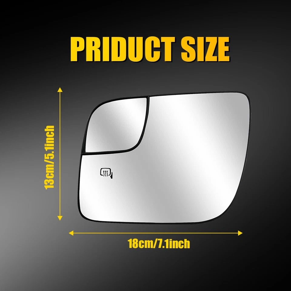 Новое боковое зеркало с подогревом со стороны водителя для Ford Explorer 2011-2019 - Изображение 4 из 4