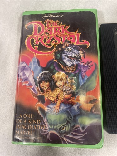 The Dark Crystal VHS, Green Clam Shell Case, 1994, Jim Henson - Picture 2 of 13