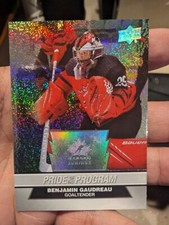 2023 Upper Deck Team Canada Juniors Patterned Foilboard Benjamin Gaudreau #79