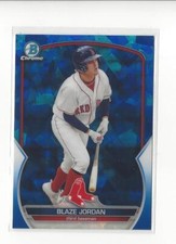 2023 Bowman Chrome Sapphire Prospects #BCP167 Blaze Jordan Red Sox